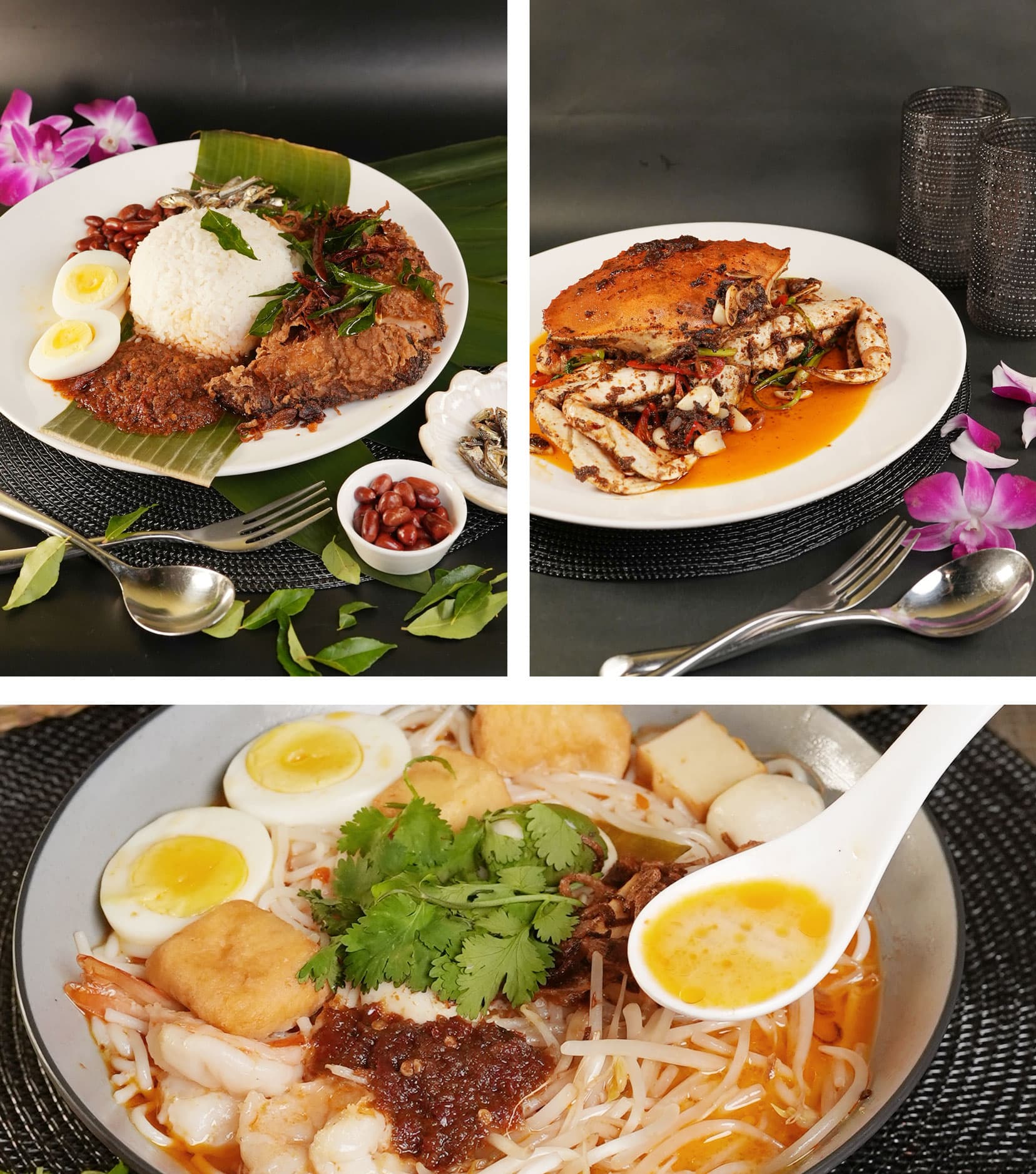 ME Southeast Asian signature dishes